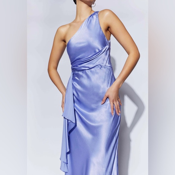 Meshki Calliope One Shoulder Maxi Dress - Lavender - Picture 2 of 4